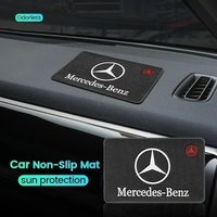 1PCS Black Car Dashboard Silicone Non Slip Mat Phone Holder Anti-skid Pad Auto Accessories For Mercedes Benz AMG A R G Class GLK
