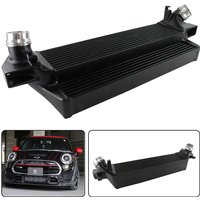 Tuning Intercooler Competition Front Mount for BMW MINI Cooper S SD F54 F55 F56 F57 F60 B37 B47 2014+ Tube&Fin Black/Silver
