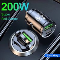 Car Charger Mini Pull Ring Car Phone Charger Accessory For BMW 1 3 5 7 Series X1 X3 X4 X5 F10 F15 F16 F20 F30 F18 F25 M3 M4 E34