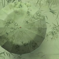 New Chinese style ancient style folding sunny umbrella women's dual-purpose sun protection and UV protection sun umbrella