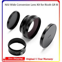 NiSi Wide Conversion Lens Kit for Ricoh GR III - 0.78x Wide Lens PR-10 & GR3 Adapter PR-11 with Secure Lock - 21mm Equivalent