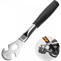 AliExpress NONE Bicycle Pedal Removal Wrench – 15mm & 24mm Thin Spanner for Front & Rear Axle Repair, Mountain Bike Maintenance Tool