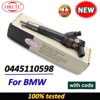 ORLTL 0445110598 New Diesel Common Rail Fuel Injector 0 445 110 598 Nozzle 0445 110 598 For BMW BMW