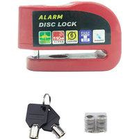 AliExpress NONE Motorcycle bicycle Lock Alarm Safety Protection Padlock Disc Aluminum Alloy AntiTheft Reminder Rope Lock Bag MotorcycleAccessory