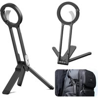 Mobile Phone Tripod Carabiner Mount For iPhone 14 15 16 17 Pro Max Dual-sided Magnetic Desktop Mount Phone Handle Holder Stand