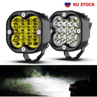 NAOEVO 3 Inch Led Work Light Bar 12V Spotlights 4x4 Offroad Accessories LED Headlights Fog Lamp For Motorcycle Jeep Truck ATV