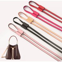 Leather Bag Straps Drawstring For LV Noe BB Nano Mini Petit Bucket Bags Slide Lock Buckle Tension Cord Replacement Accessories
