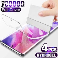 1-4PCS Soft Hydrogel Film For Samsung Galaxy S26 Ultra S25 Ultra S26 S25 S24 Plus S22 S23 S21 FE S20 FE Clear Screen Protector