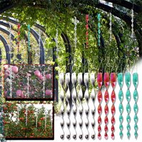 12Pcs Bird Repellent Reflective Rods Scare Birds Repeller Wind Spiral Rotating Rod Hanging Ornaments for Home Garden Decor