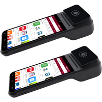 5.5inch touch screen 3+16GB Android 13.0 Handheld thermal printer barcode scanner Pda mobile Label maker with NFC WiFi/Bluetooth