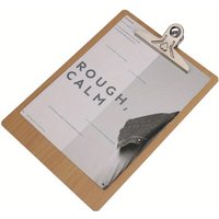 Wooden Clipboard A4 Wood Clips Writing Sheet Pad Note Board Storage Folders Clips Office Restaurant Hotel Supplies
