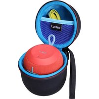 LTGEM Case Compatible with Ultimate Ears WONDERBOOM 4 / Play / 3/2 Portable Waterproof Speaker, Black