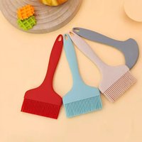 1Pcs Silicone BBQ Brush Barbecue Oil Egg Cake Bread Brush Resistance Roast Brush Kitchen Cooking Barbecue Kitchen Accessories