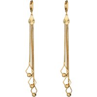 Women's Long Tassel Drop Earrings For Women Female Gold Color Elegant Kpop Bridal Party Jewelry Oorbellen