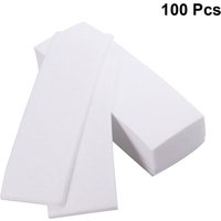 100pcs Hair Removal Wax Strips for Sensitive Skin Depilatory Non Woven Flexible Salon Professional Use Ideal All Wax