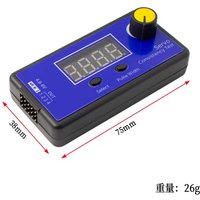 Digital Servo Tester Portable Electronic Speed Controller (ESC) Control Device Quick Servo Checker with LCD Display for RC He