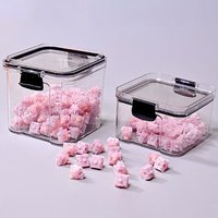Durable Polycarbonate Keyboard Switch Organizer Sealed Dustproof Storage Case For DIY Keyboard Use