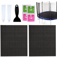 Cuttable Strong All Weather Secure Trampoline Patch Repair Kit Mat for Home Garden Yard Patio Lawn Grassland
