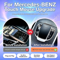 Touch-Maus für Mercedes Benz C/E-Klasse GLC 2015-2019 W205 W213 X253 Alt zu Neu Original Auto-Zentralsteuerknopf Joystick Touch-Maus Multimedia-Tasten