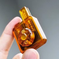 PEI Rabbit Fidget Slider – Ratcheting Push Card & Haptic Coin, EDC Finger Gyro Desk Toy for ADHD Relief