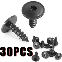 30Pcs Car Clips Fastener Tapping Screws Car Accessories for VW Polo Golf 4 5 6 7 Beetle MK3 MK4 MK5 MK6 Bora CC Passat B6 B5