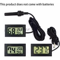 FY-10 FY-11 FY-12 embedded with probe digital temperature LCD display electronic greenhouse car home Fahrenheit temperature