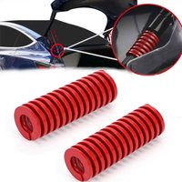2PCS Car Die Springs Spiral Red Stamping Compression Mould Spring For Rear Trunk Tailgate Strut Support Lift Bar OD12/18/20/30mm