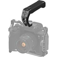 PULUZ Arri Metal Wooden / Silicone Top Handle with Cold Shoe Mount for Mirrorless Camera Cage Stabilizer