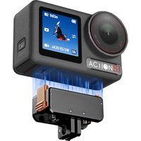 STARTRC Magnetic Quick Release Foldable Adapter Mount for DJI Osmo Action 5 pro with 1/4" Screw Hole Metal Bracket Expansion