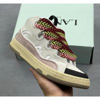 Men's and Women's Original Thick Soled Casual Sports Shoes LANVIN SPORT Fashion Casual Sneakers for Couples Skateboard Shoes