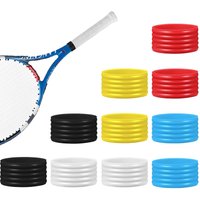 Tennis Racket Handle Silicone Ring Tennis Racket Rubber Racquet Grip Ring Racket Grip Bands Ring Overgrip Tennis Accessories