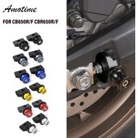 For CB650R Accessories Chain Adjustment Frame Swingarm Spools Slider For Honda CBR650R CB650F CBR650F Rear Fork Axle Stand
