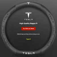 Car Steering Wheel Cover for Tesla Model 3 Model S Y X Roadster 2019-2025 Auto Interior Steering Wheel Accessories Anti-Slip