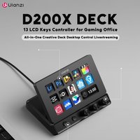 D200X D200H D200 Stream Deck Creative Deck Desktop Control Hub Streamdeck Macropad Desk Deck Dock For Video Photo Livestream