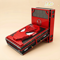 Hero Book Bricks 1888pcs Collectible Building Blocks Set 3D book with 55 Minifigures Model Birthdays Gifts