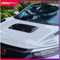 Universal SUV Truck For BMW Audi Benz Auto Tuning Hood Scoop Vents Bonnet Inlet Car Air Intake 4x4 Accessories