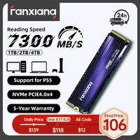 Fanxiang S880 M.2 SSD 1TB 2TB 4TB 7300MB/s PCIe4.0x4 M.2 NVMe SSD Drive 2280 Size Internal Solid State Drive For PS5 Laptop PC image 3