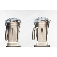 For Vitamix Machine Cookers 48Oz Stainless Steel Cup with Lid Set Mixing Cup with Cross Knife Holder