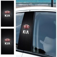 2Pcs Car Center Pillar Sticker Auto B Pillars Protective Film For KIA Rio Ceed Sportage Cerato Soul Sorento Picanto Optima Sonic