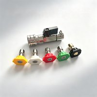 High Pressure Hose Ball Valve Kit 1/4" Quick Connector with valve switch for K2-K7/ Lavor /Nilfisk/Bosch Hose On/off