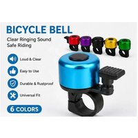 Bicycle Bell Bike Handlebar Bell Ring Aluminum Alloy Mountain Road Bike Horn Sound MTB Safety Warning Alarm Cycling Accessories