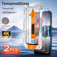 2/4pcs Dust Free Tempered Glass For OnePlus 15R 13R 12R 15 13 12 Screen Protector One Plus Nord CE6 CE5 6 5 4 3 Protective Glass