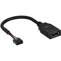 Portable USB2.0 9PIN To Type E Motherboard Header Adapter Cable Featuring Front Type C Connectors For Easy Access 86HC
