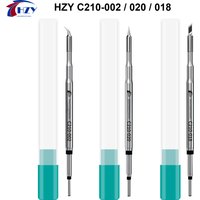 HZY C210 Soldering Iron Tips Replacement Various Models of Tip Electric Soldering Iron Tip C210-002/018/020 Soldering Rework