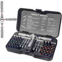 AliExpress Galacok Ratchet Screwdriver Set Assembled Ratchet Handle Multifunctional Hand Tools Work DIY Tools Kit PC Furniture Bicycle Repair Tools