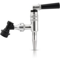 Nitro cold brew Coffee Faucet,304 Stainless Steel Coffee Tap Dispenser with Ball Lock Disconnect Connector,For Stout Beer,Coffee