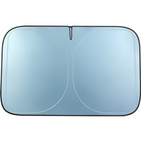 Car Front Gear Sunshade Titanium Silver Full Shading Folding Sun Block Summer Upgraded Window Insulation