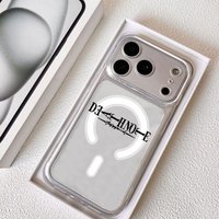 light death note logo Phone Case for iPhone 17 16 15 14 13 12 11 Pro Max Plus Clear Magnetic Shockproof Scratch-Resistant