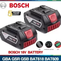 2026new100% Bosch 18V 6.0Ah, professional lithium battery, Bosch BAT609 BAT609G BAT618 BAT618G rechargeable power tool battery