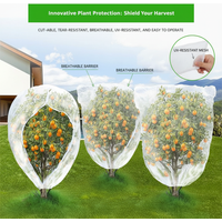 Transparent Garden Mesh Cover Anti-Bird & Insect Netting Bag Durable Protection for Fruit Trees & Vegetables Plant Defense Net